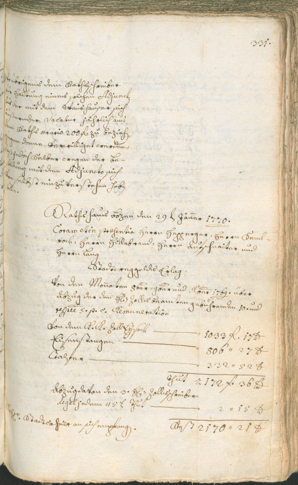 Civic Archives of Bozen-Bolzano - BOhisto Ratsprotokoll 1768/71 