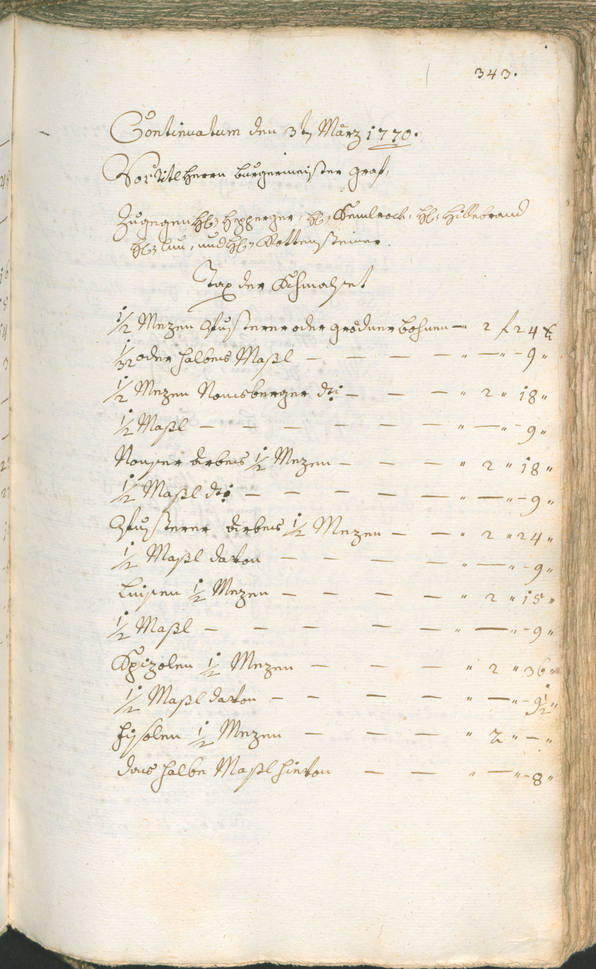 Civic Archives of Bozen-Bolzano - BOhisto Ratsprotokoll 1768/71 