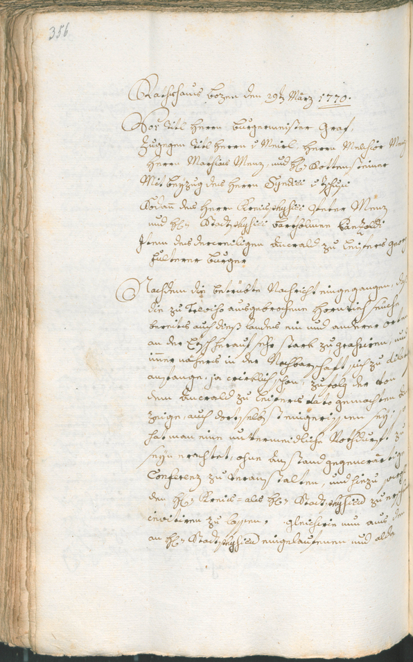 Archivio Storico della Città di Bolzano - BOhisto protocollo consiliare 1768/71 