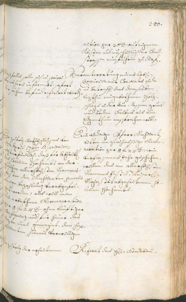 Civic Archives of Bozen-Bolzano - BOhisto Ratsprotokoll 1768/71 