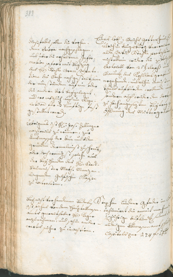 Civic Archives of Bozen-Bolzano - BOhisto Ratsprotokoll 1768/71 