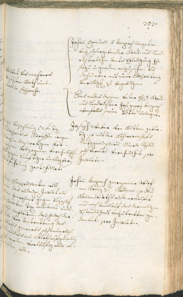 Archivio Storico della Città di Bolzano - BOhisto protocollo consiliare 1768/71 