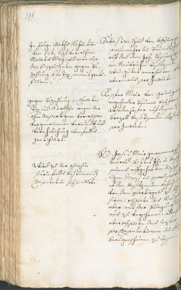 Civic Archives of Bozen-Bolzano - BOhisto Ratsprotokoll 1768/71 