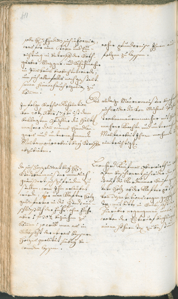 Civic Archives of Bozen-Bolzano - BOhisto Ratsprotokoll 1768/71 