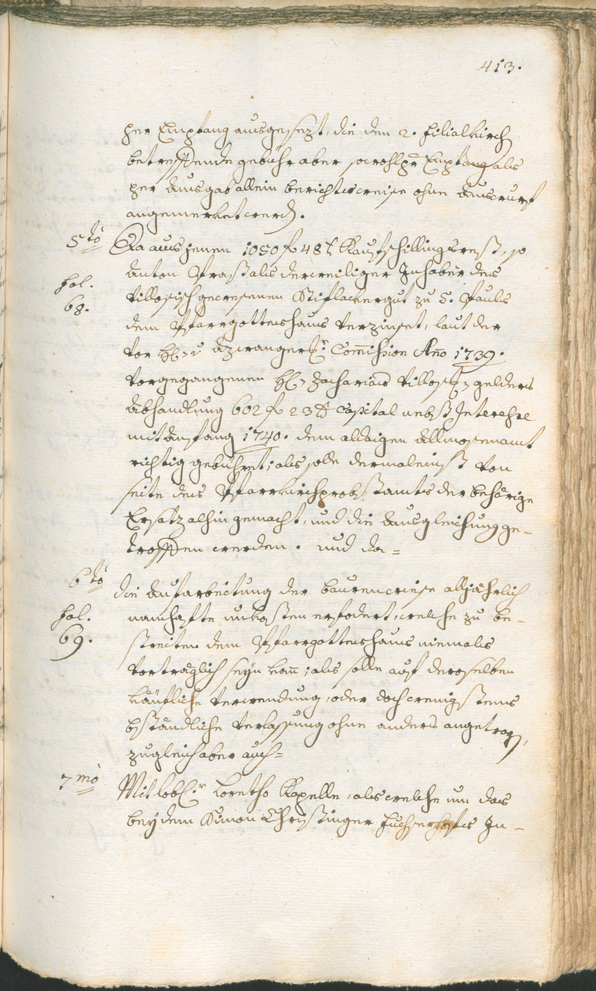 Civic Archives of Bozen-Bolzano - BOhisto Ratsprotokoll 1768/71 