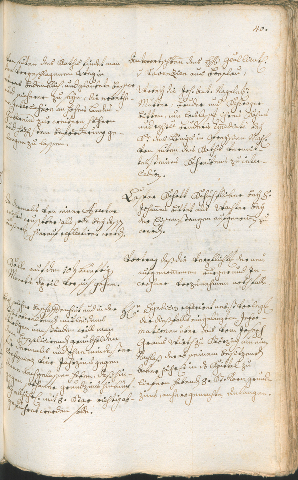 Civic Archives of Bozen-Bolzano - BOhisto Ratsprotokoll 1768/71 