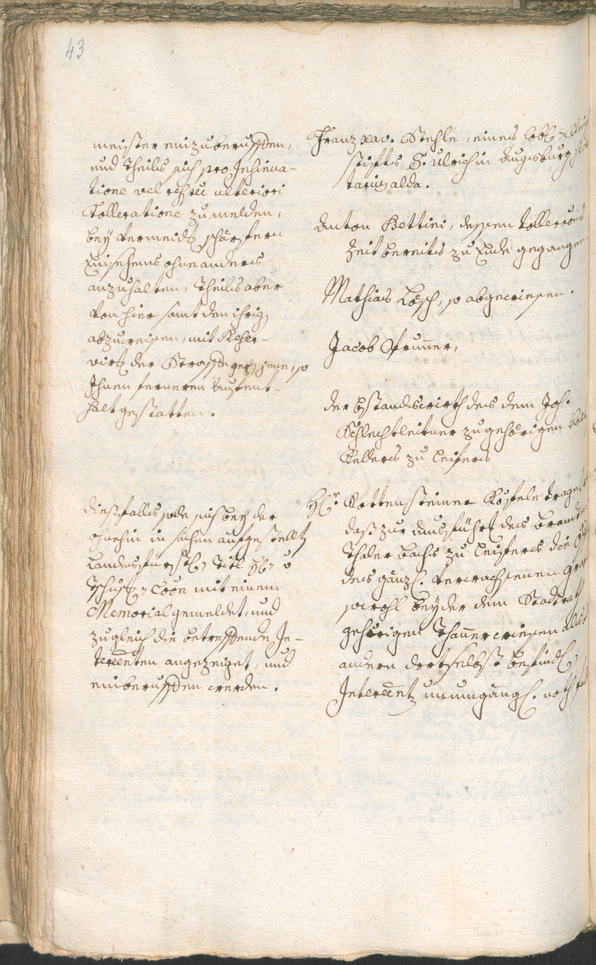 Civic Archives of Bozen-Bolzano - BOhisto Ratsprotokoll 1768/71 