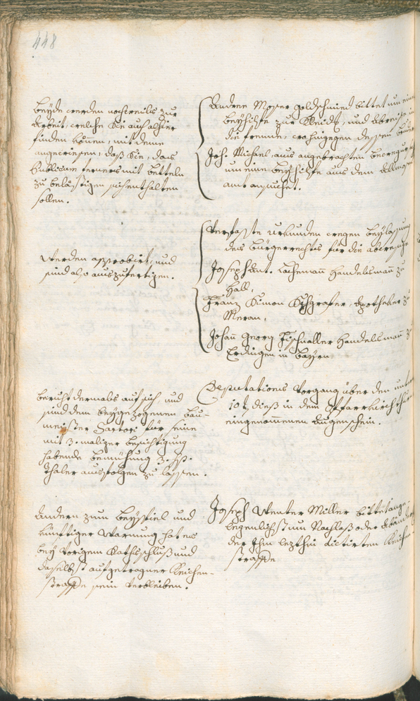 Civic Archives of Bozen-Bolzano - BOhisto Ratsprotokoll 1768/71 