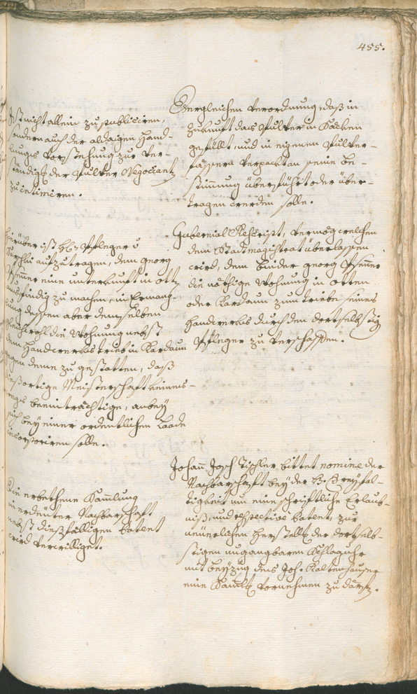 Civic Archives of Bozen-Bolzano - BOhisto Ratsprotokoll 1768/71 