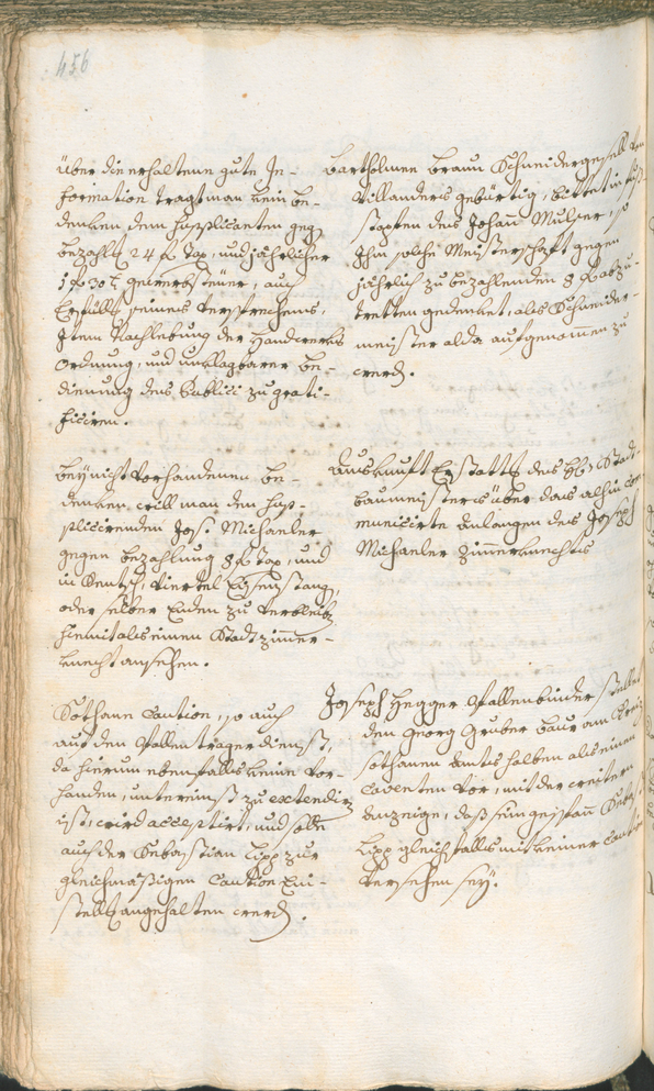 Stadtarchiv Bozen - BOhisto Ratsprotokoll 1768/71 