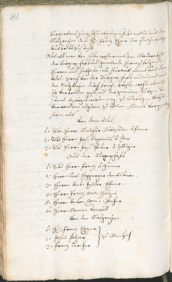 Civic Archives of Bozen-Bolzano - BOhisto Ratsprotokoll 1768/71 