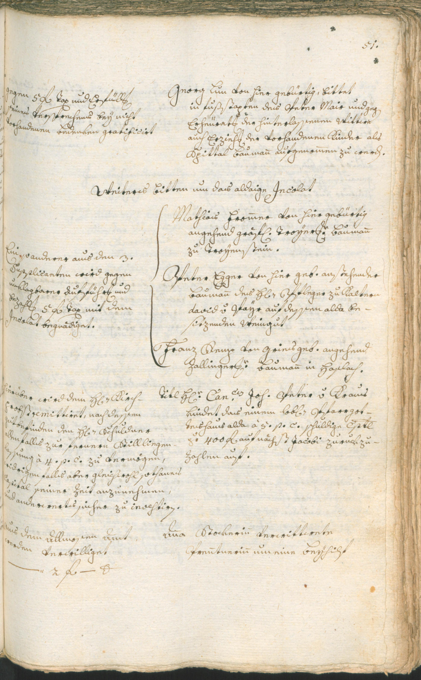 Stadtarchiv Bozen - BOhisto Ratsprotokoll 1768/71 