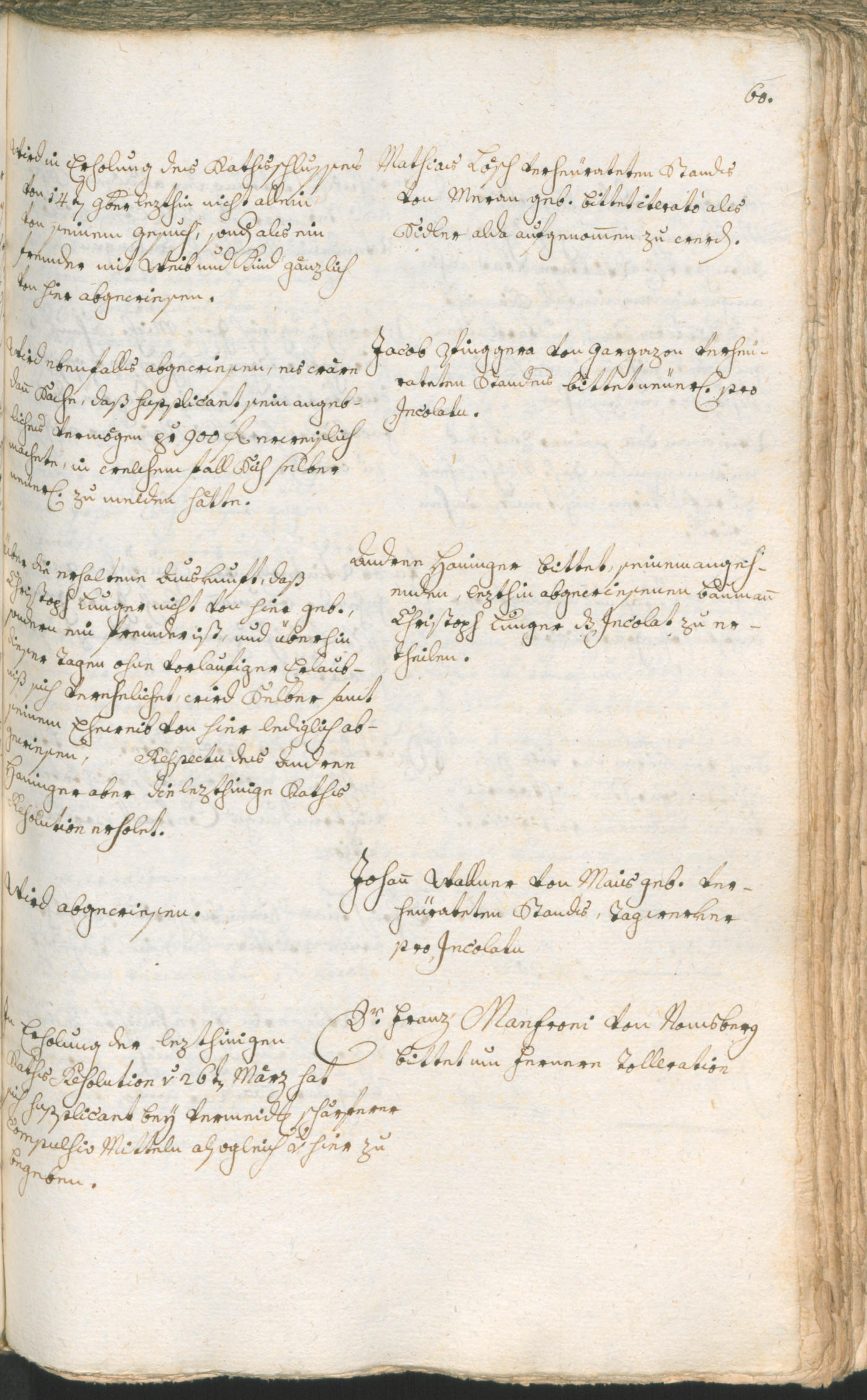 Civic Archives of Bozen-Bolzano - BOhisto Ratsprotokoll 1768/71 