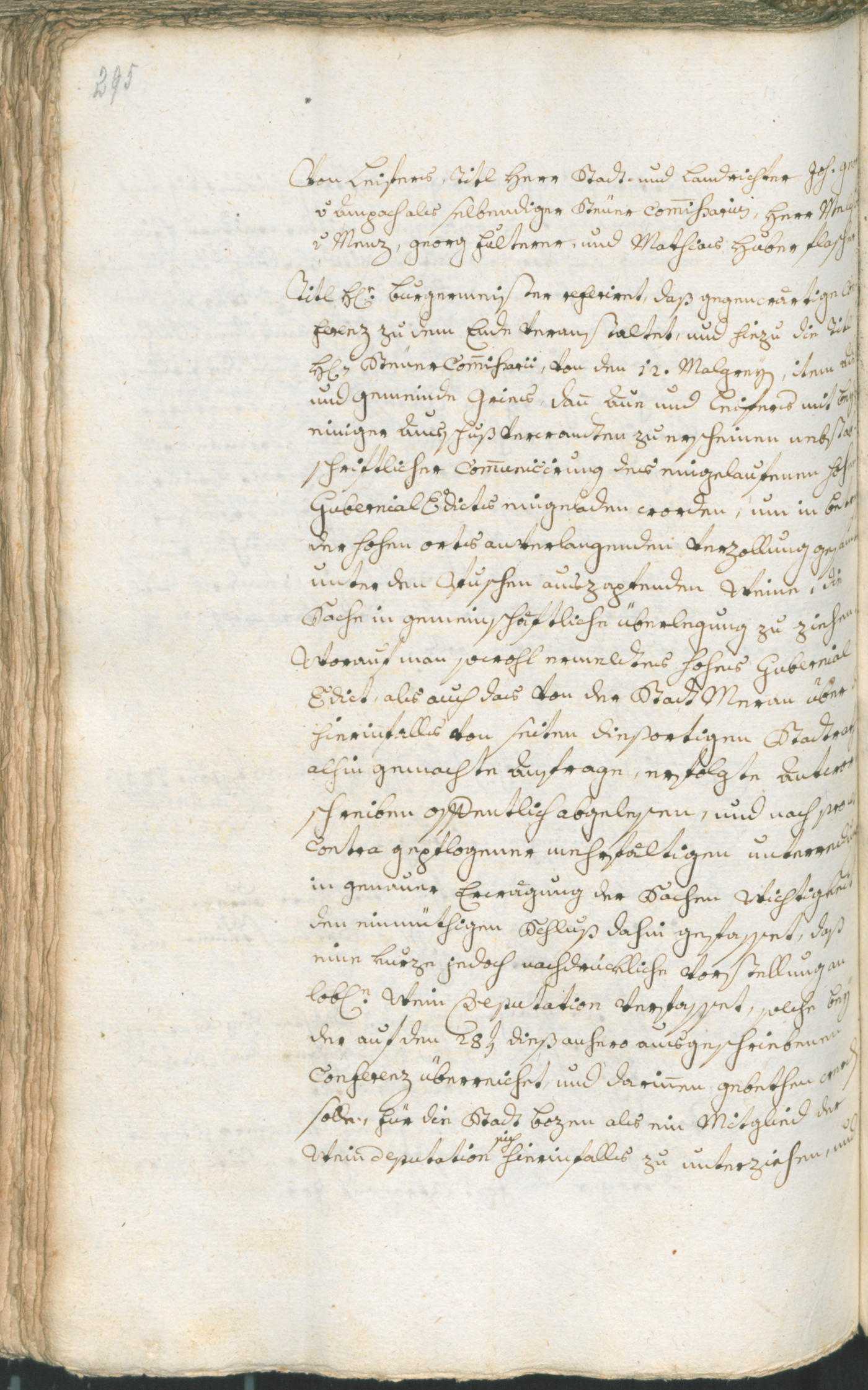 Stadtarchiv Bozen - BOhisto Ratsprotokoll 1768/71 