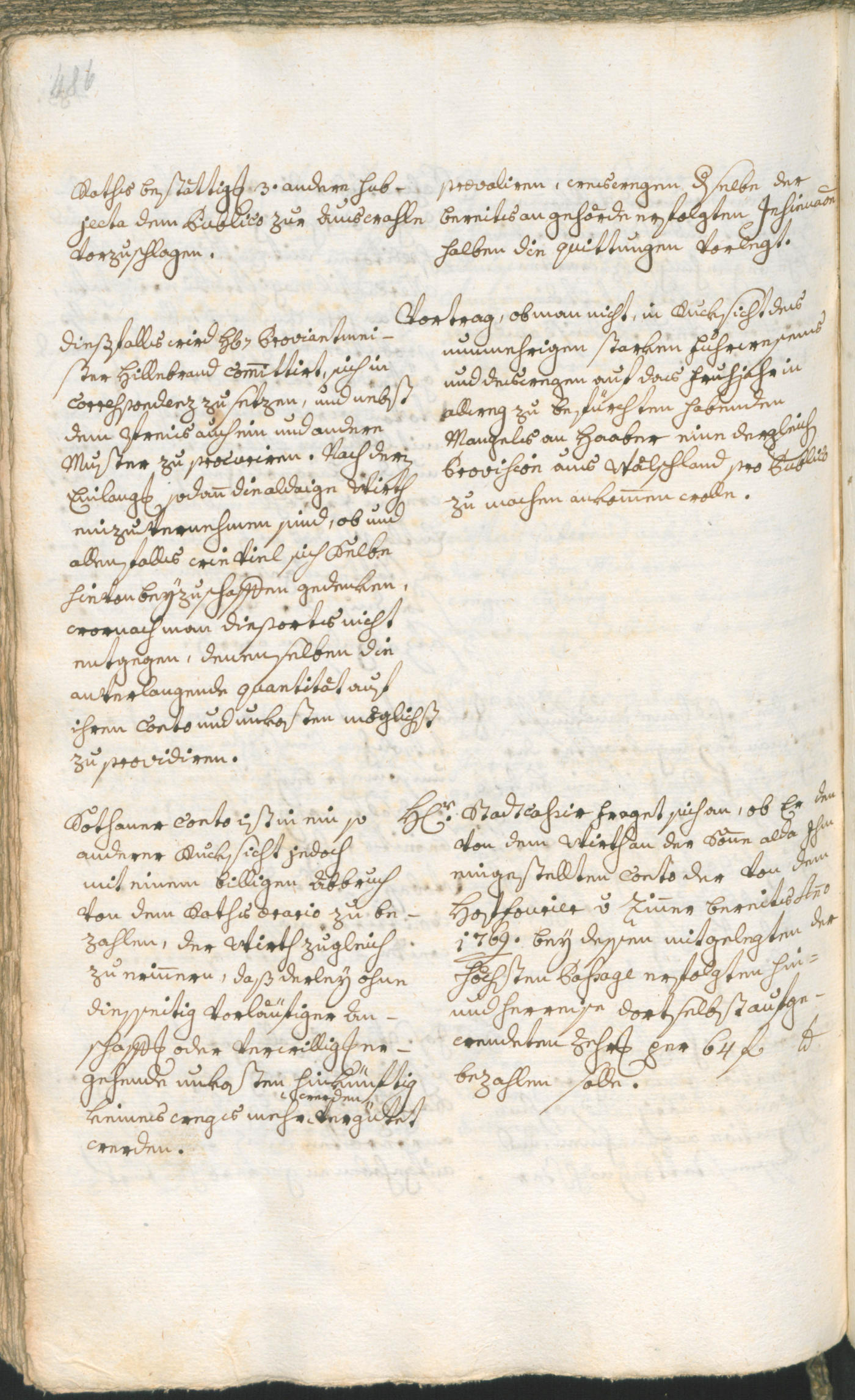 Archivio Storico della Città di Bolzano - BOhisto protocollo consiliare 1768/71 