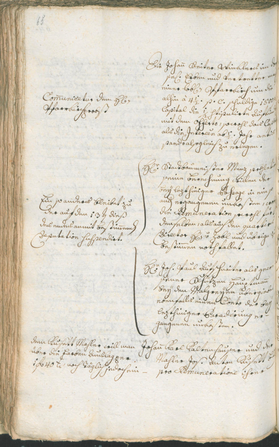 Civic Archives of Bozen-Bolzano - BOhisto Ratsprotokoll 1768/71 