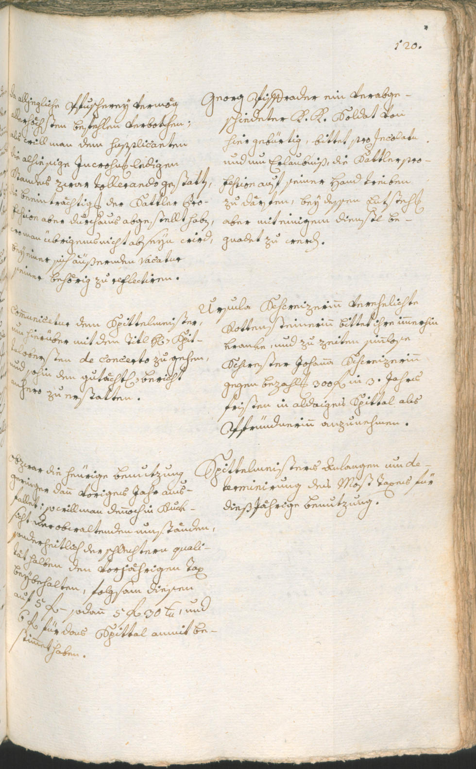 Civic Archives of Bozen-Bolzano - BOhisto Ratsprotokoll 1768/71 