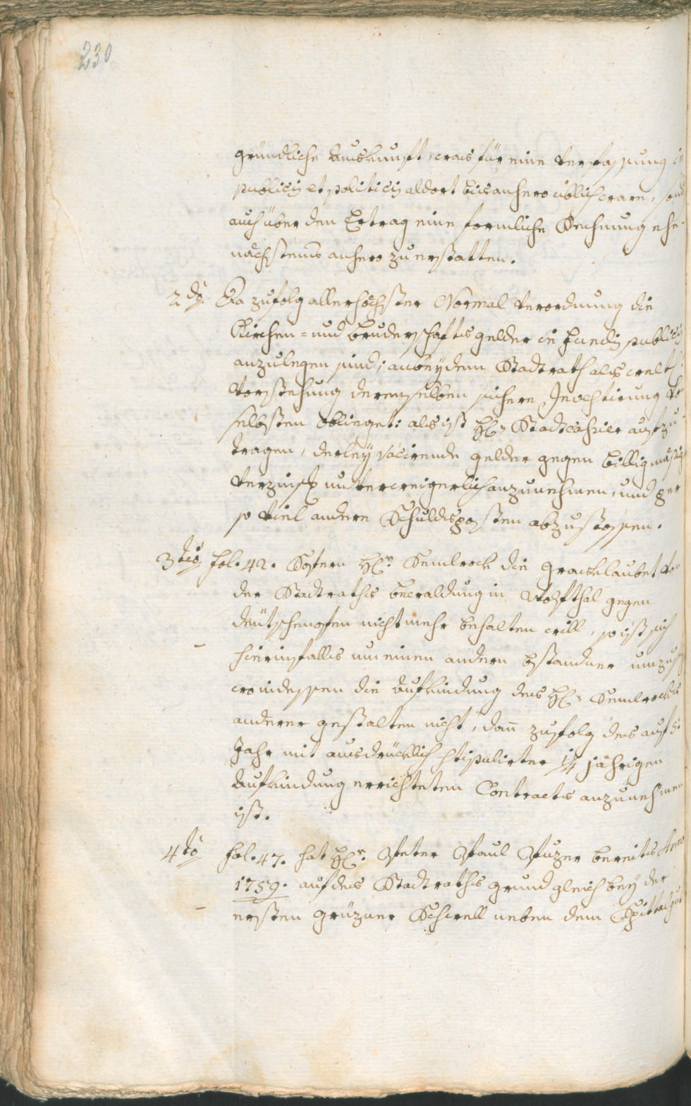 Civic Archives of Bozen-Bolzano - BOhisto Ratsprotokoll 1768/71 