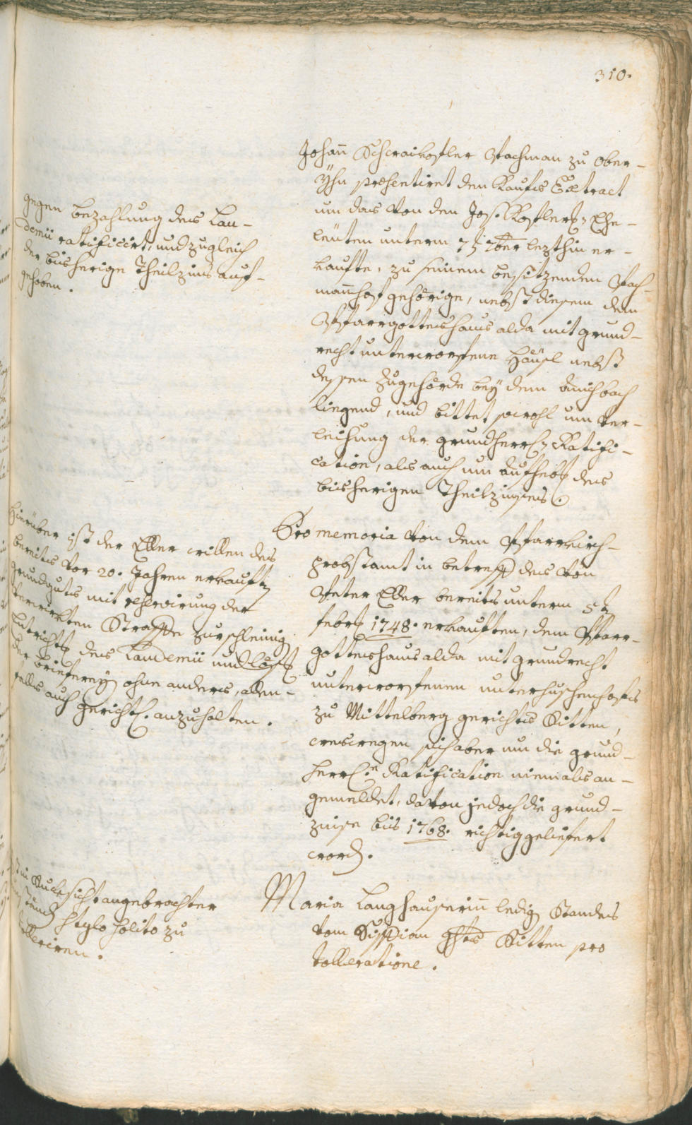 Civic Archives of Bozen-Bolzano - BOhisto Ratsprotokoll 1768/71 