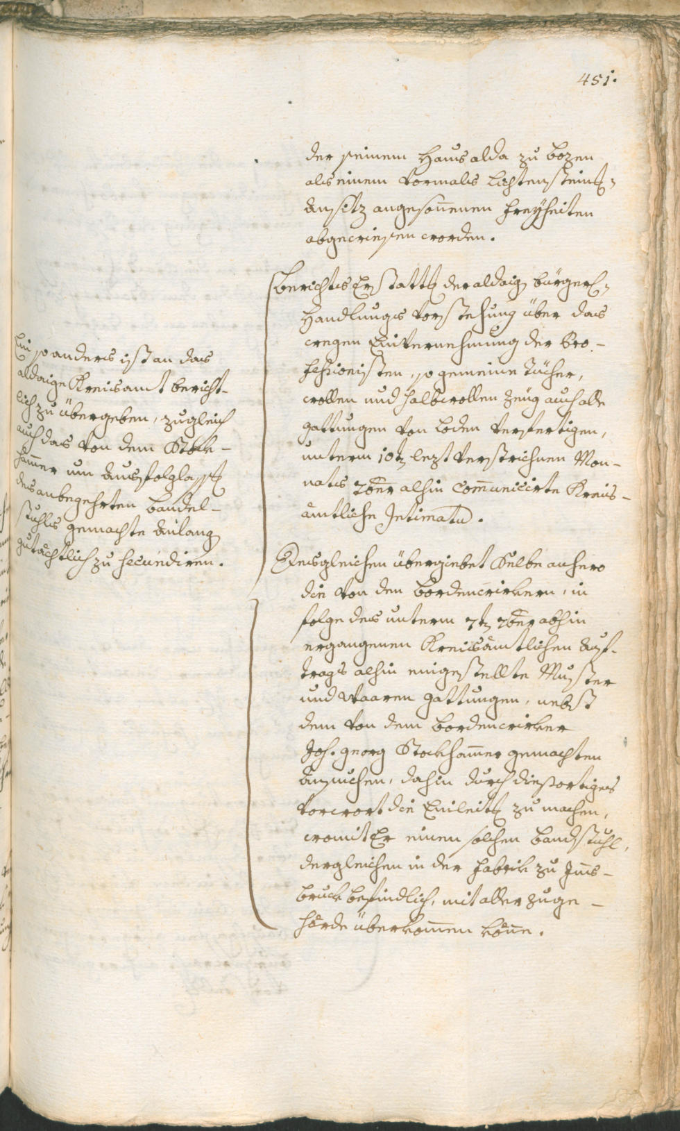 Stadtarchiv Bozen - BOhisto Ratsprotokoll 1768/71 