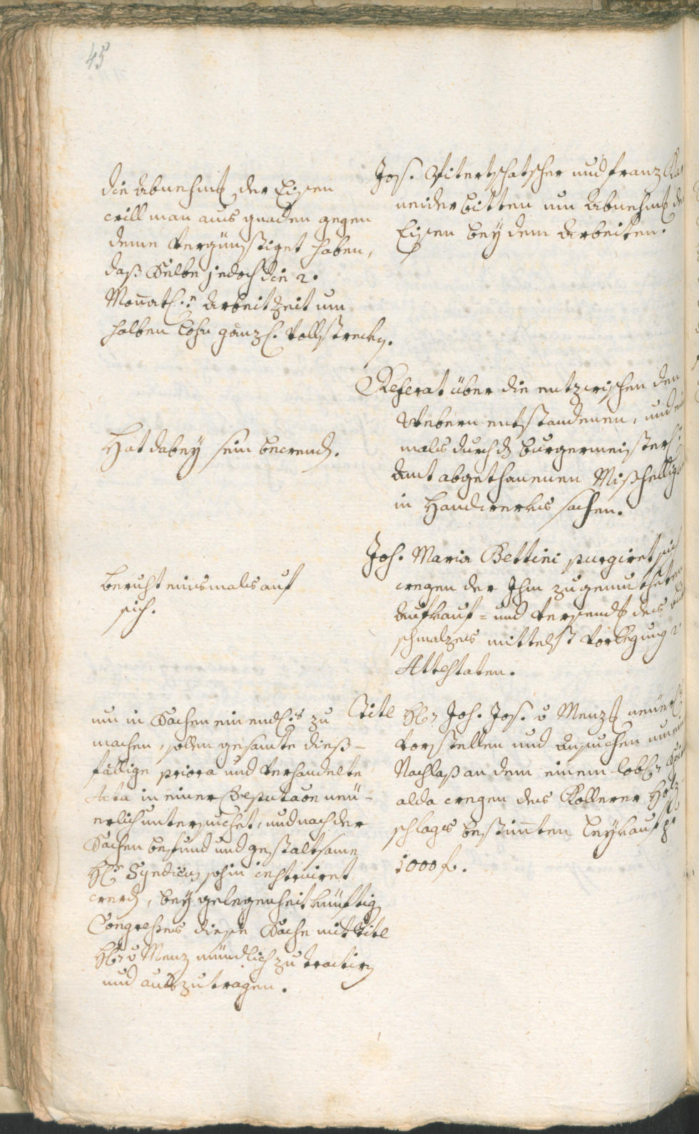 Civic Archives of Bozen-Bolzano - BOhisto Ratsprotokoll 1768/71 