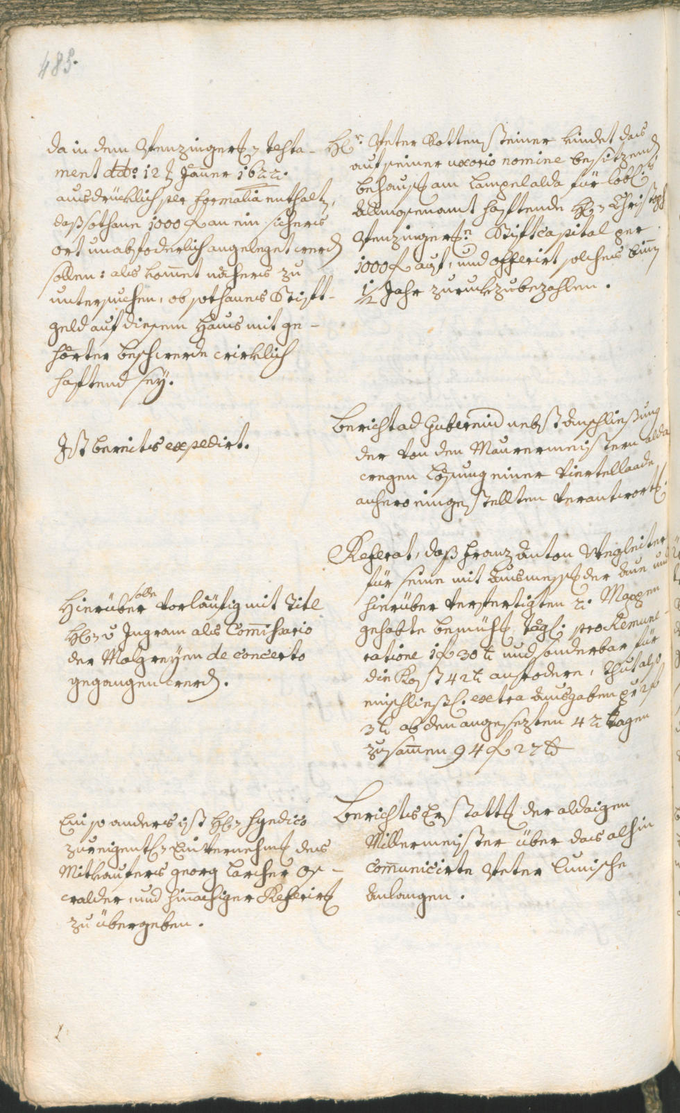 Archivio Storico della Città di Bolzano - BOhisto protocollo consiliare 1768/71 