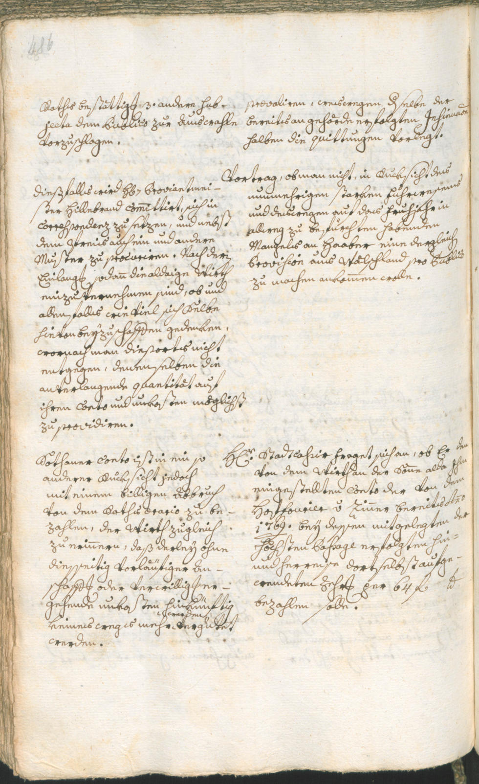 Civic Archives of Bozen-Bolzano - BOhisto Ratsprotokoll 1768/71 