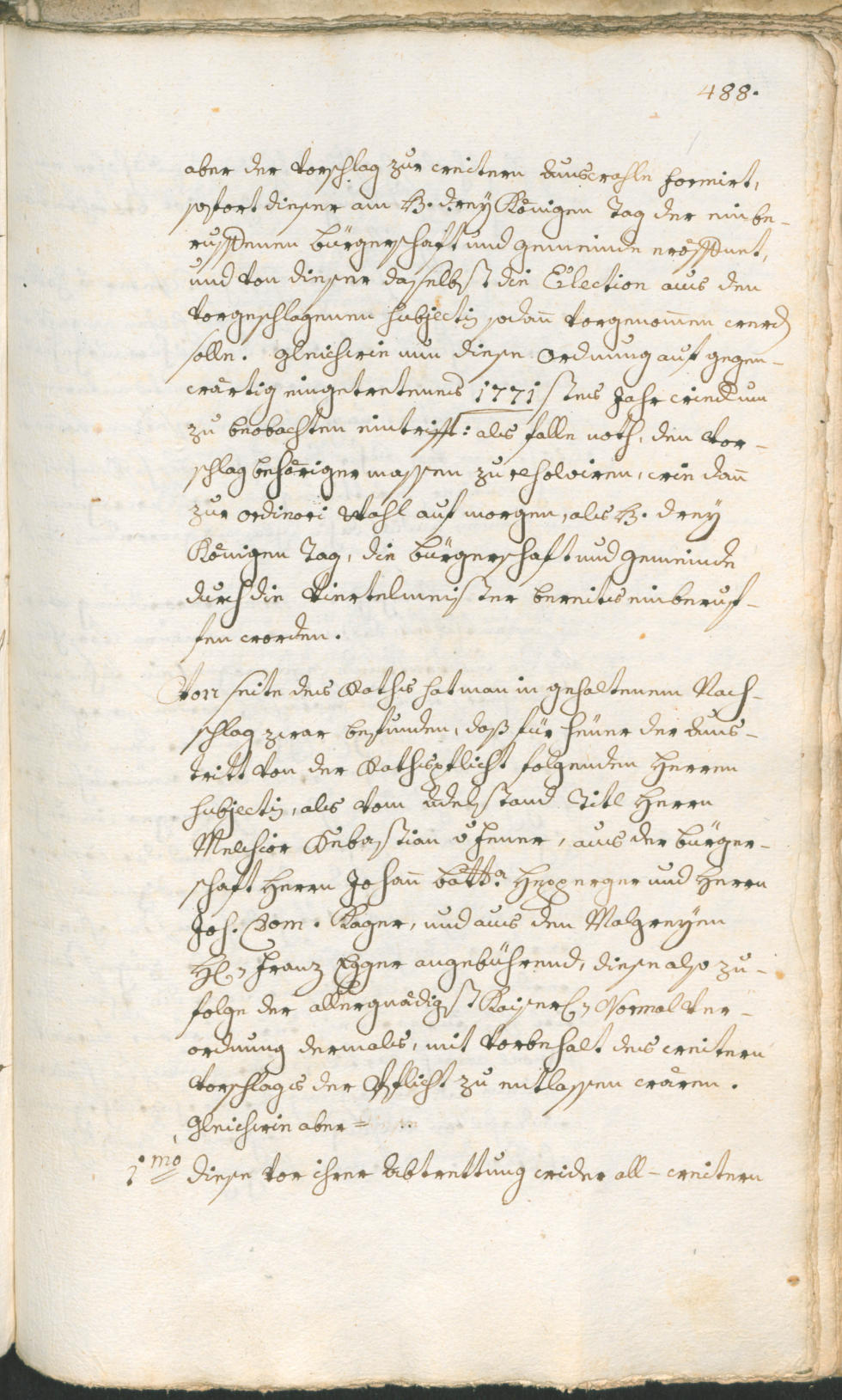 Civic Archives of Bozen-Bolzano - BOhisto Ratsprotokoll 1768/71 