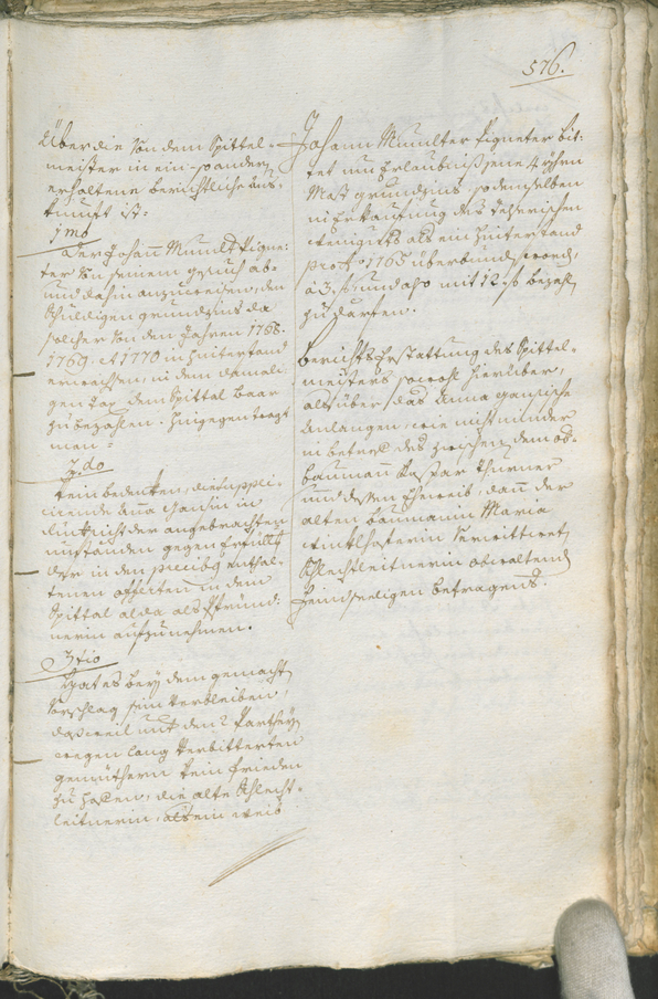 Civic Archives of Bozen-Bolzano - BOhisto Ratsprotokoll 1771/74 