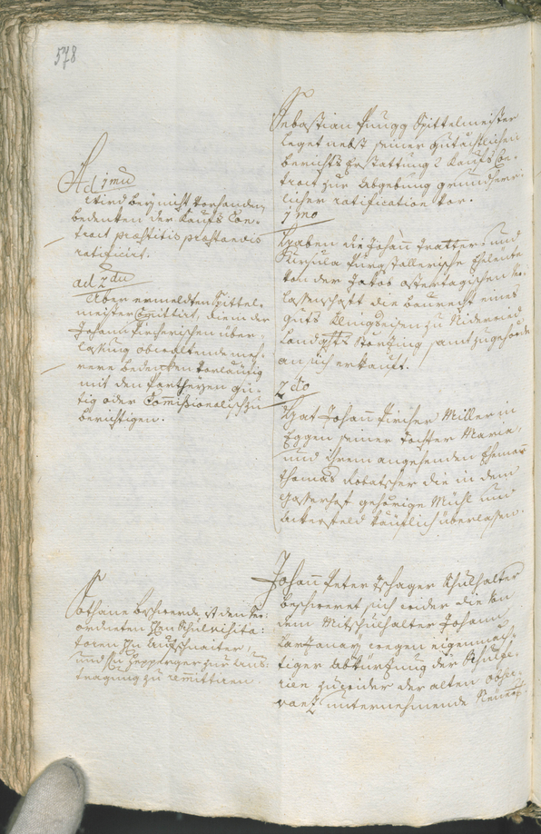 Civic Archives of Bozen-Bolzano - BOhisto Ratsprotokoll 1771/74 