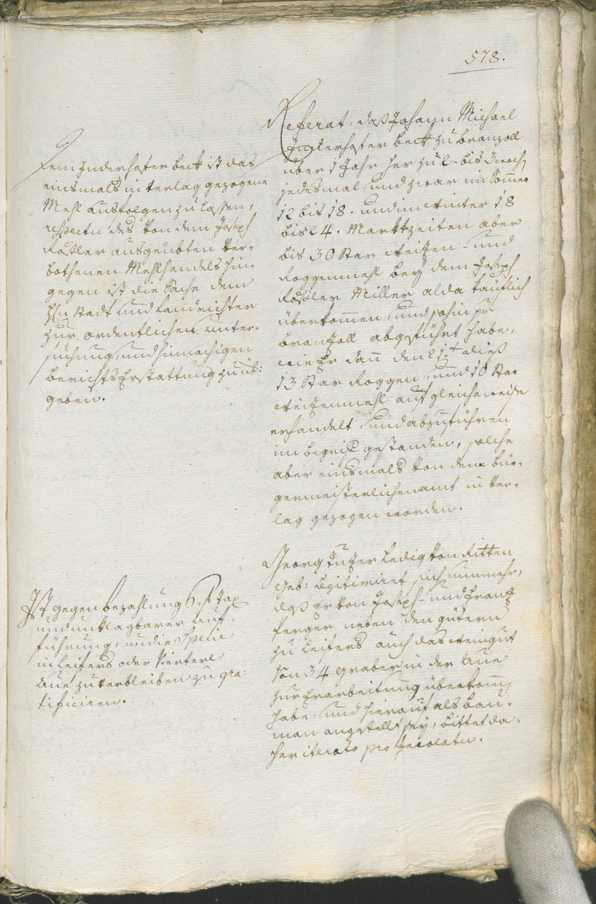 Civic Archives of Bozen-Bolzano - BOhisto Ratsprotokoll 1771/74 