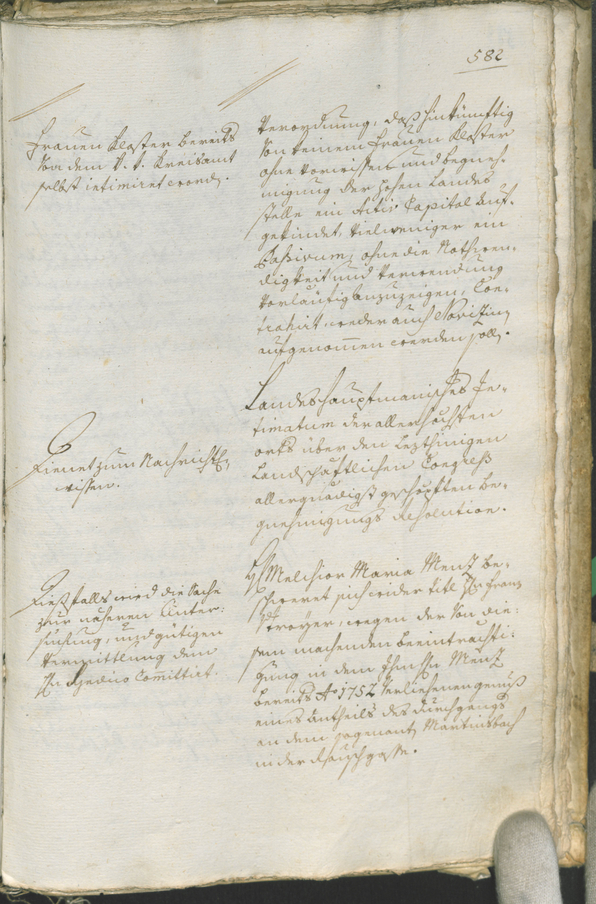 Civic Archives of Bozen-Bolzano - BOhisto Ratsprotokoll 1771/74 