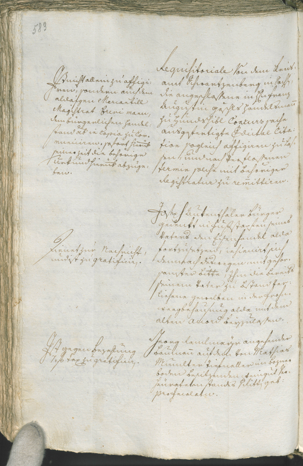 Archivio Storico della Città di Bolzano - BOhisto protocollo consiliare 1771/74 