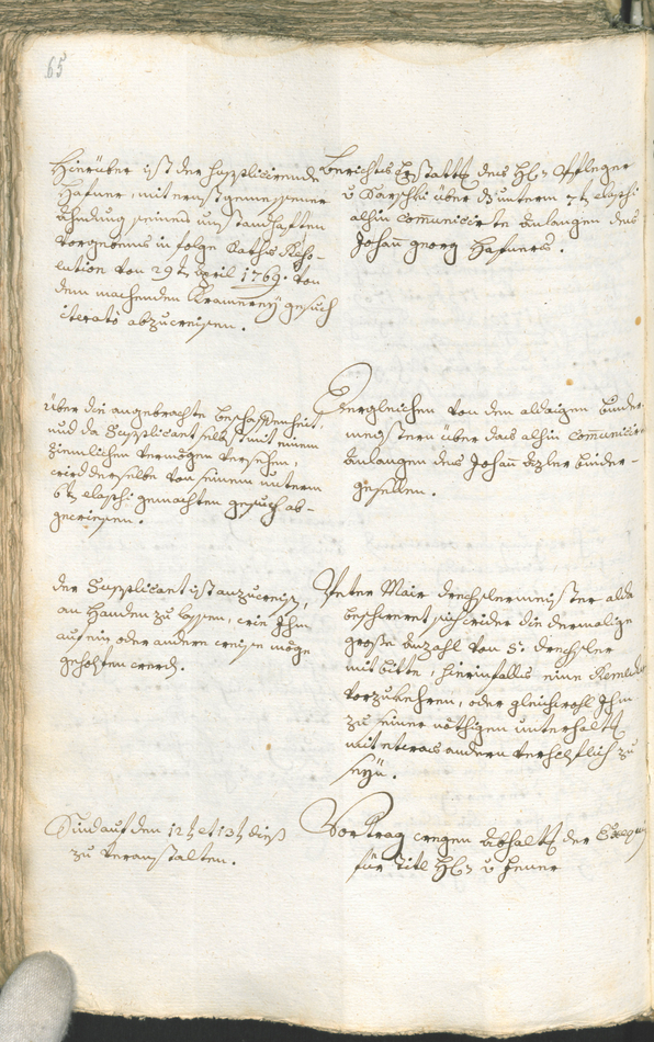 Civic Archives of Bozen-Bolzano - BOhisto Ratsprotokoll 1771/74 