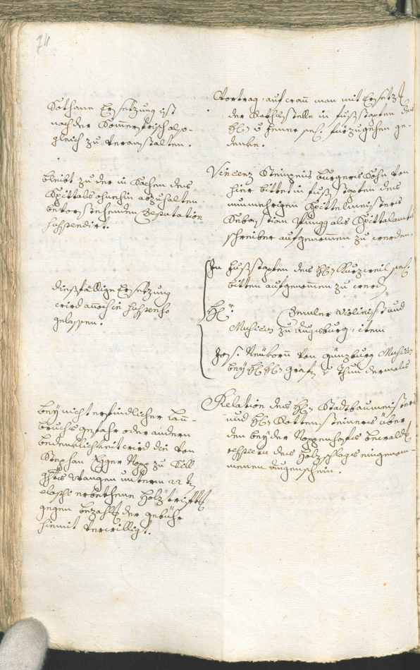 Archivio Storico della Città di Bolzano - BOhisto protocollo consiliare 1771/74 