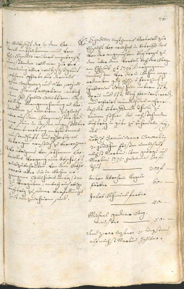 Civic Archives of Bozen-Bolzano - BOhisto Ratsprotokoll 1771/74 