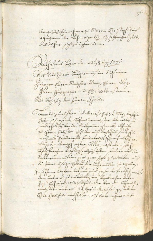 Archivio Storico della Città di Bolzano - BOhisto protocollo consiliare 1771/74 