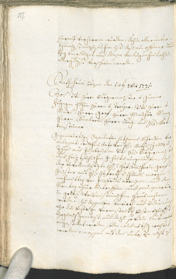 Archivio Storico della Città di Bolzano - BOhisto protocollo consiliare 1771/74 