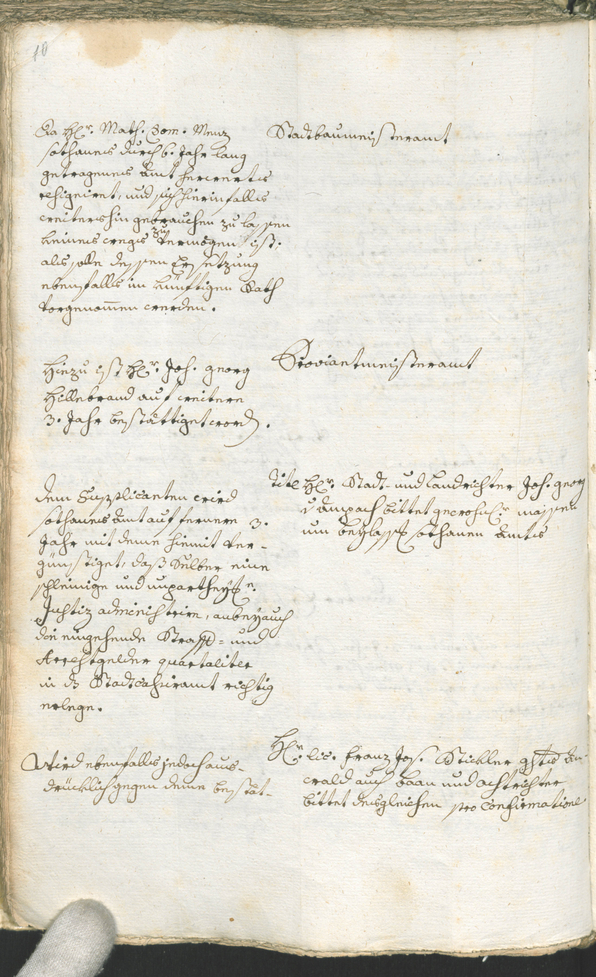 Archivio Storico della Città di Bolzano - BOhisto protocollo consiliare 1771/74 