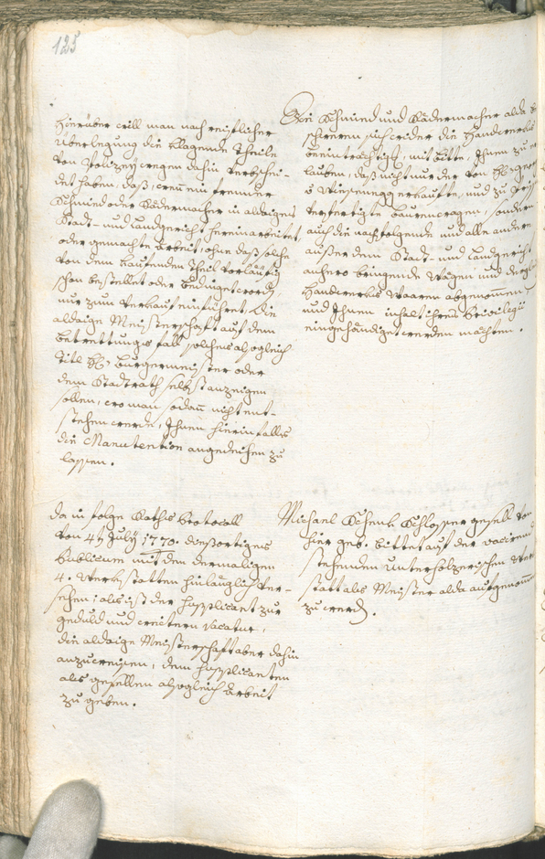 Archivio Storico della Città di Bolzano - BOhisto protocollo consiliare 1771/74 