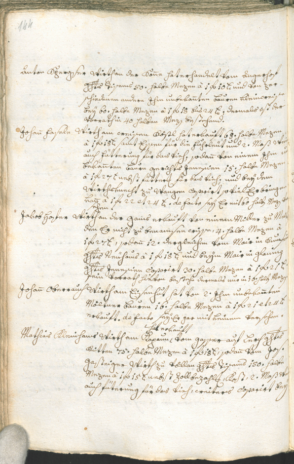 Archivio Storico della Città di Bolzano - BOhisto protocollo consiliare 1771/74 