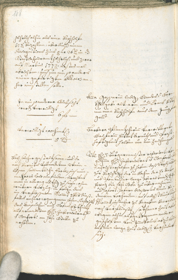 Civic Archives of Bozen-Bolzano - BOhisto Ratsprotokoll 1771/74 