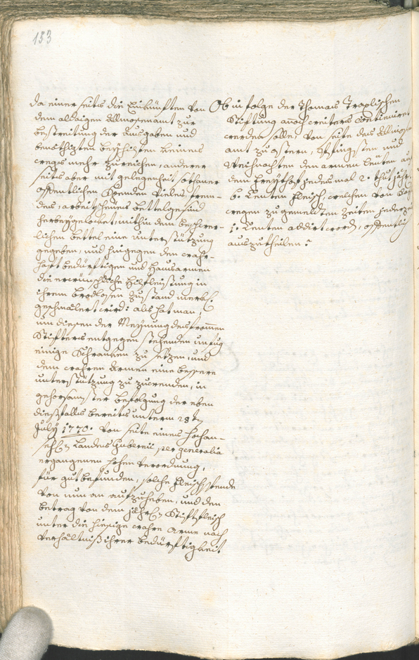 Archivio Storico della Città di Bolzano - BOhisto protocollo consiliare 1771/74 