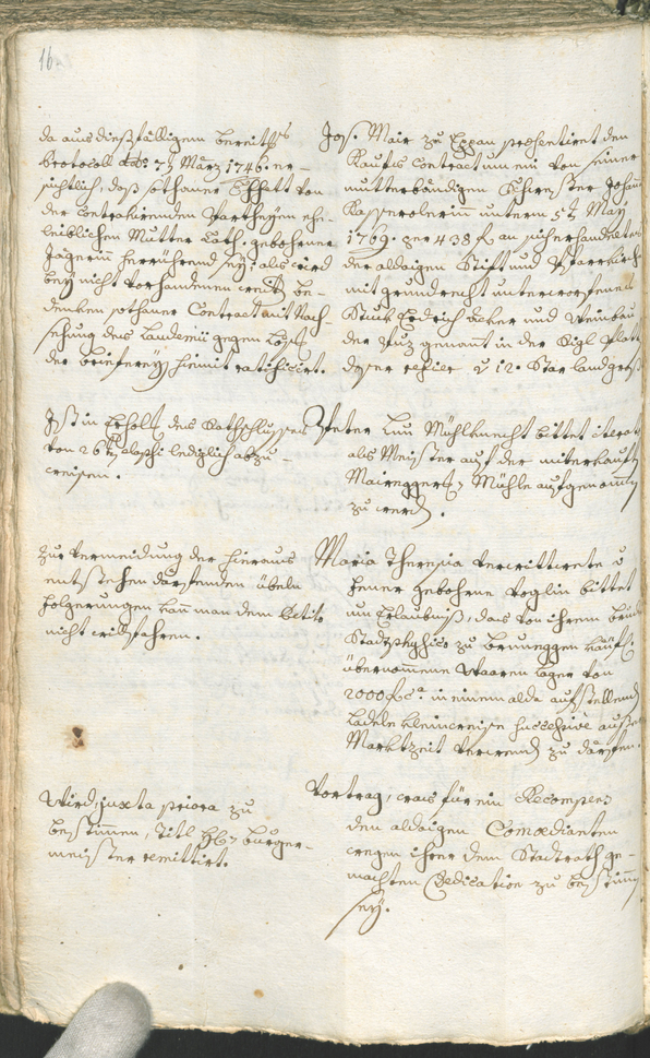 Archivio Storico della Città di Bolzano - BOhisto protocollo consiliare 1771/74 