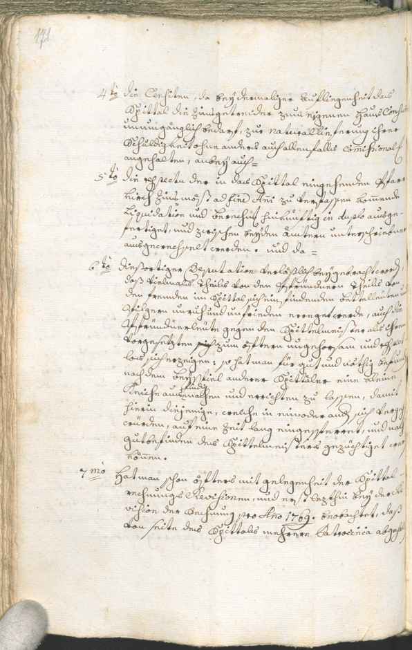 Civic Archives of Bozen-Bolzano - BOhisto Ratsprotokoll 1771/74 