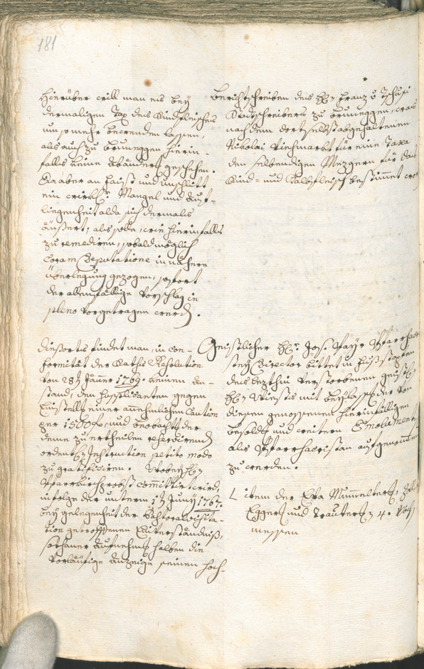 Civic Archives of Bozen-Bolzano - BOhisto Ratsprotokoll 1771/74 