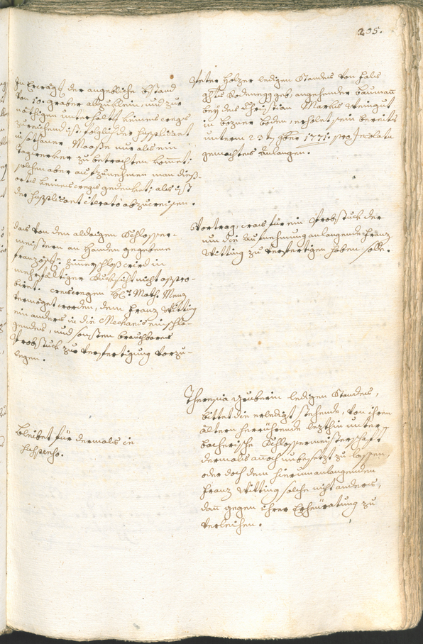 Civic Archives of Bozen-Bolzano - BOhisto Ratsprotokoll 1771/74 