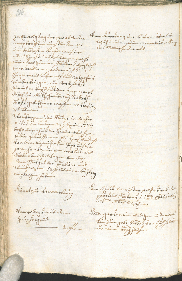 Civic Archives of Bozen-Bolzano - BOhisto Ratsprotokoll 1771/74 