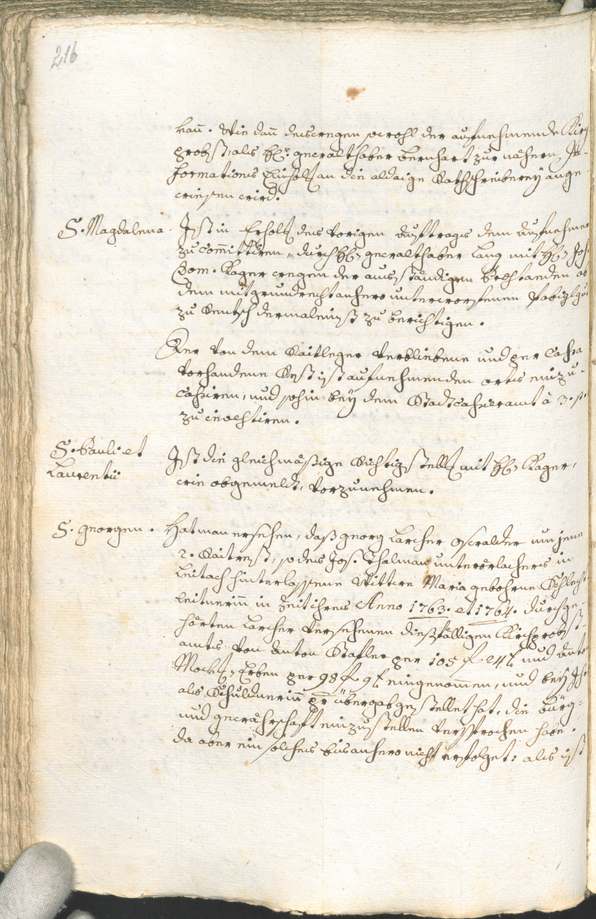 Civic Archives of Bozen-Bolzano - BOhisto Ratsprotokoll 1771/74 