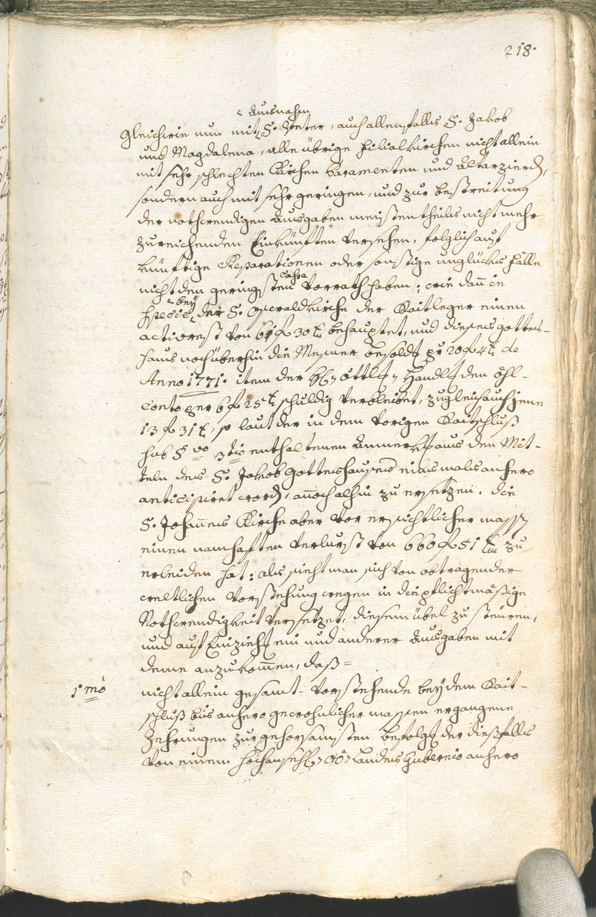 Archivio Storico della Città di Bolzano - BOhisto protocollo consiliare 1771/74 